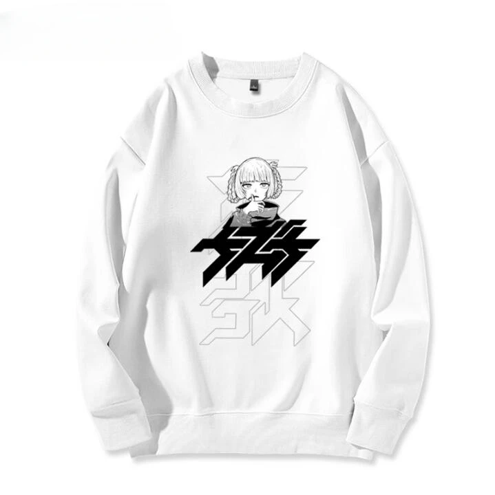 Anime Yofukashi No Uta CALL OF THE NIGHT Nazuna Nanakusa Oversized Hoodie Women Men O-neck Long Sleeve Crewneck Sweatshirt