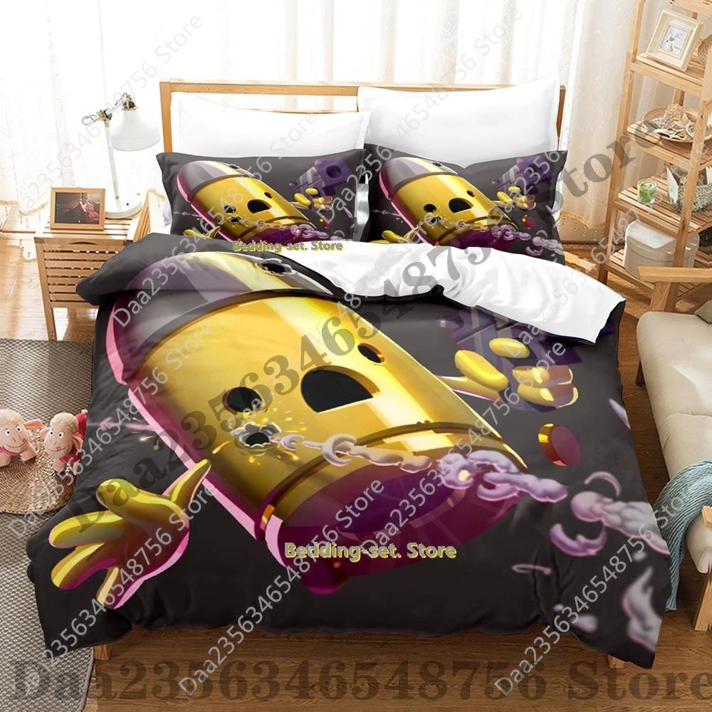 New 2025 New Game Enter the Gungeon Bedding Set Single Twin Full Queen King Size Bed Set Adult Kid Bedroom Duvetcover Sets Anime