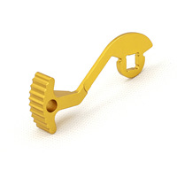 Aluminium Thumb Lever Transmitter Steering Wheel Trigger One-handed Control Adapter For Flysky Noble NB4 Lite PRO Upgrade