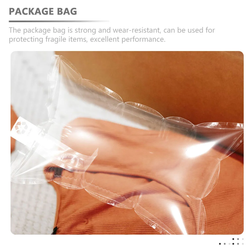 100 Pcs Anti-pressure Inflatable Bag Backpacking Pillow Protector Air Pouches Pillows Bags Cushions Clear Handbag