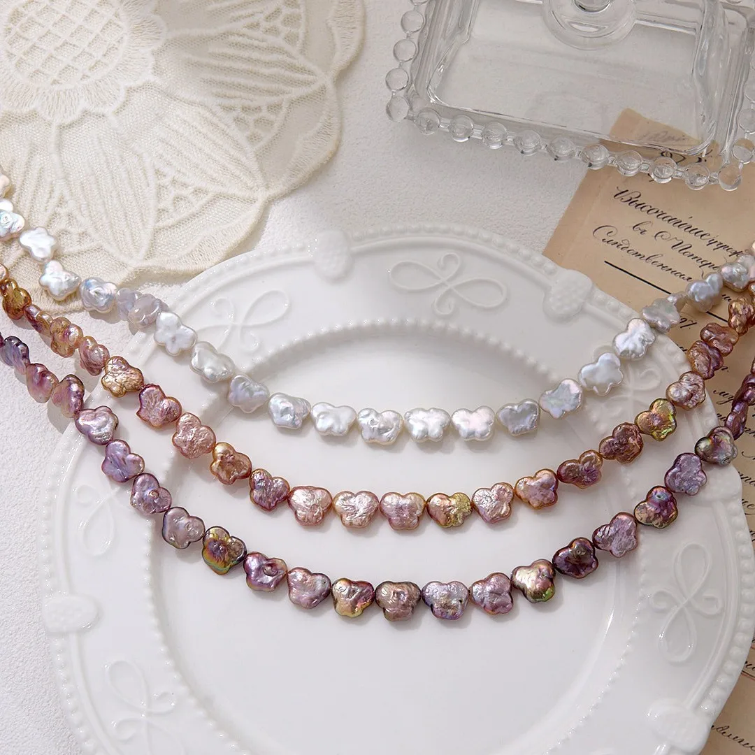 

Бусины в форме мини-бабочек из натурального пресноводного жемчуга в стиле барокко, 10x12 мм, для изготовления ювелирных изделий, рукоделия и декоративных аксессуаров