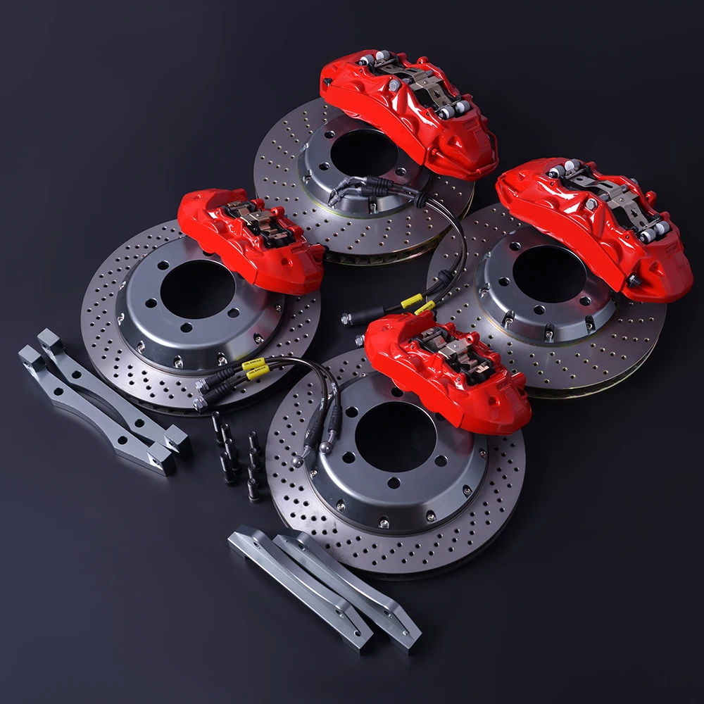 For AMG6 Mercedes-Benz W177 W176 W205 W204 c203 c204 AMG GT Large 6-Can Brake Caliper Rear Disc Kit You can customize the logo