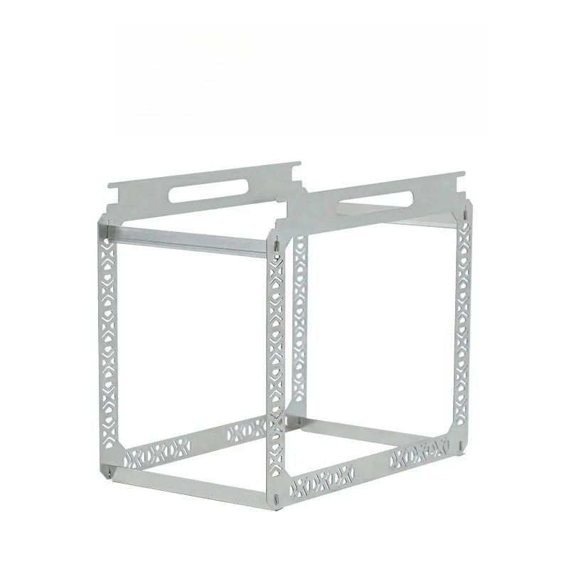 Picnic Desktop Unit Frame Stainless Steel Portable Detachable Splicing Storage Basket Outdoor Camping Hunging Accessories