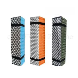 Outdoor Camping Portable Sleeping Mat Single Person Thick IXPE Mat Aluminum Film Folding Egg Nest Moisture-proof Waterproof Mat