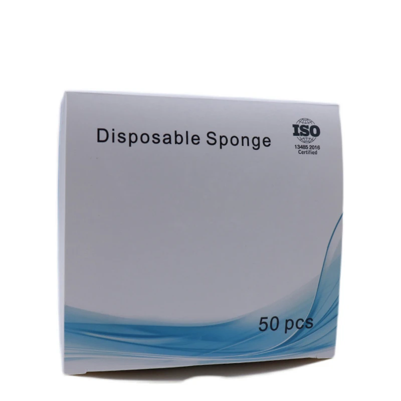 5Boxes Dental Consumables Cleaning Station Replacement Sponges Disposable Non-sterile Oral Cleaning Sponges