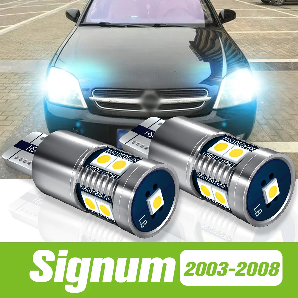 

2pcs For Opel Signum LED Parking Light Clearance Lamp 2003 2004 2005 2006 2007 2008 Accessories