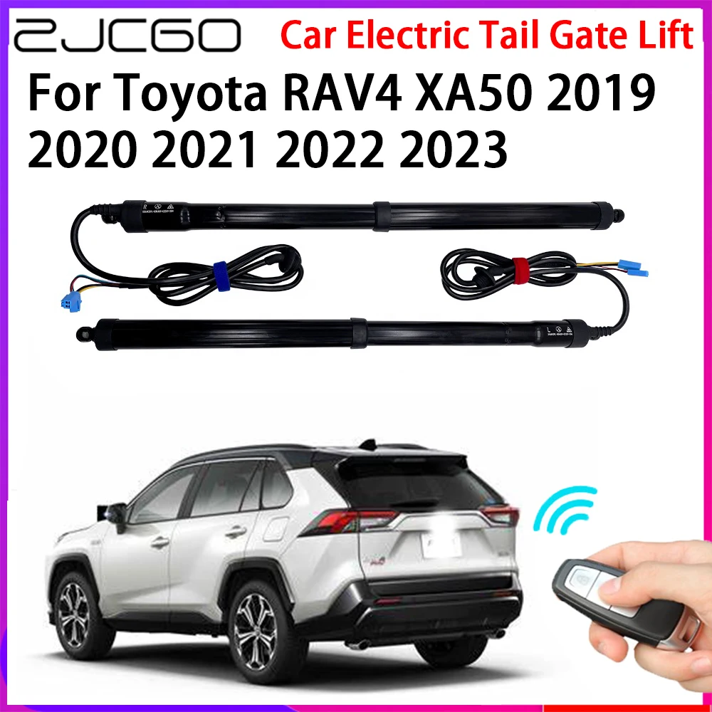 ZJCGO Car Automatic Tailgate Lifters Electric Tail Gate Lift Assisting System for Toyota RAV4 XA50 2019 2020 2021 2022 2023