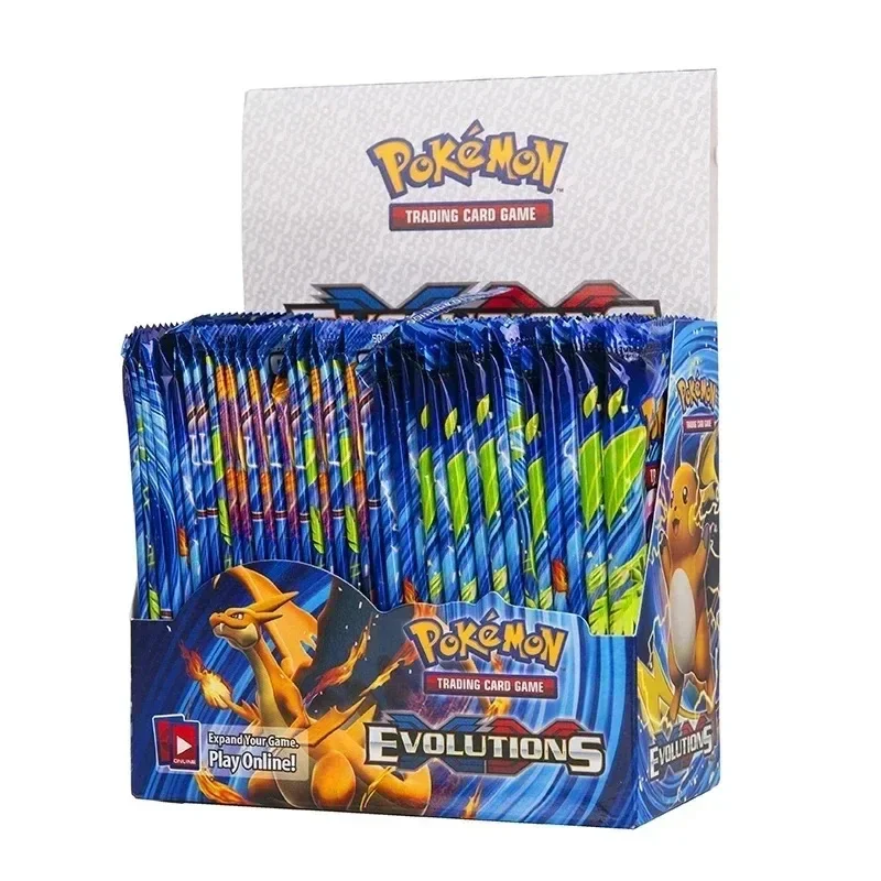 324/360PCS Pokemon Karten Deck Box Pikachu Englisch Party Spiele Tabletop Matchmaking Karte Set Pokemon Karten Album kinder Spielzeug Geschenk