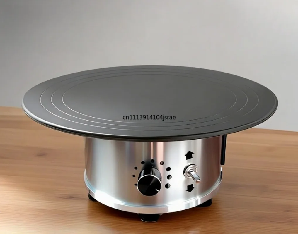 For Alloy Electric Cake Decorating Turntable Automatic Rotating Icing Stand For Bakery Pastry Baking Equipment
