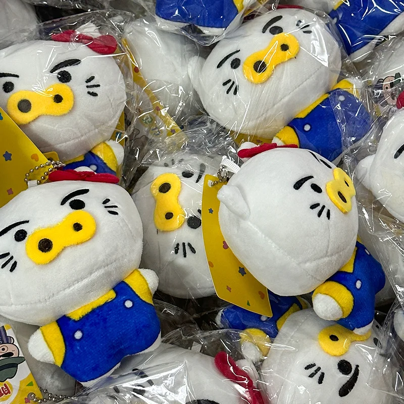 Kt Cat リトルピッグぬいぐるみキーホルダー 女の子用、ペンダントキーホルダーアクセサリー、かわいいキーリング財布バックパック、キーリストレットキーカー