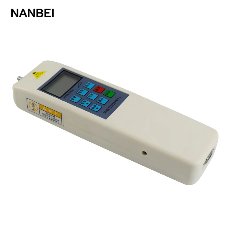 Physical Measuring Instruments Full Load Free Clamping Small Digital Dynamometer Force Gauge for Push and Pull