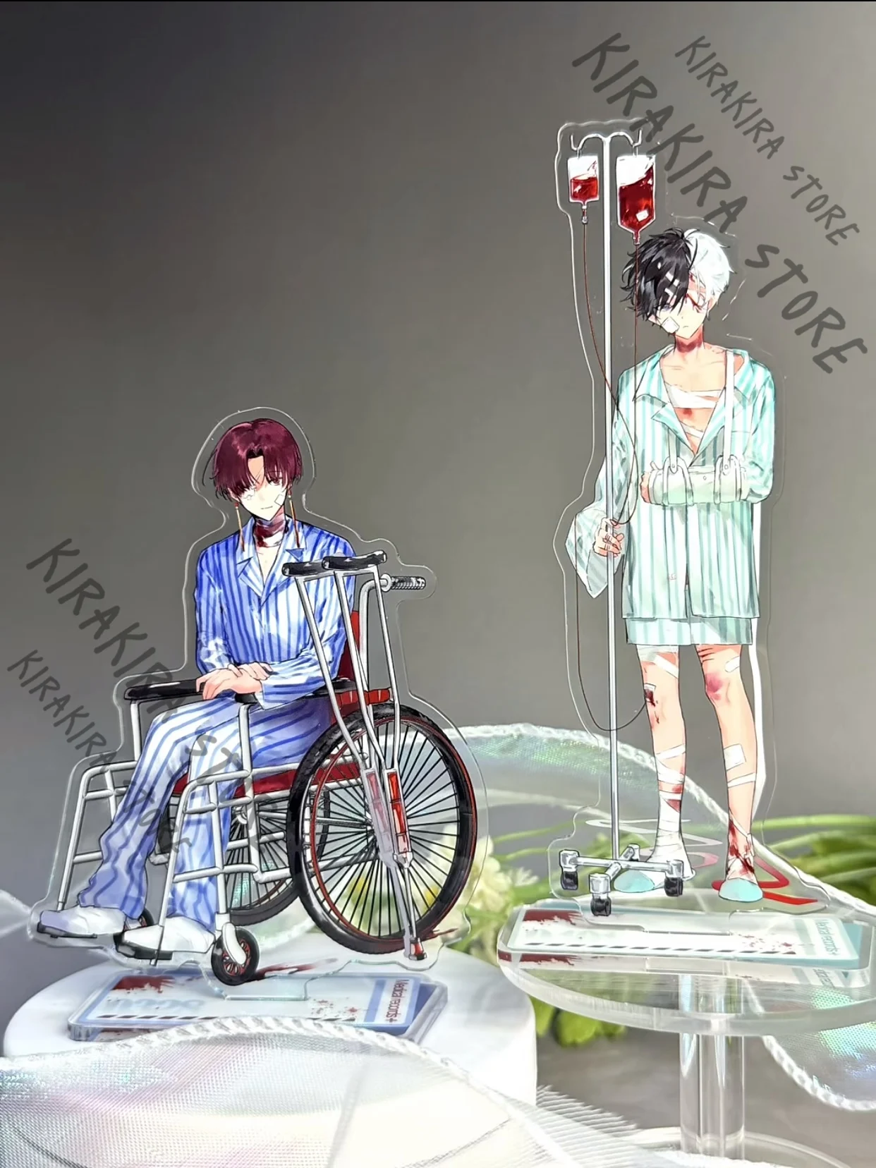 

WIND BREAKER Suo Hayato Sakura Haruka Anime Acrylic Coloured Paper Standing Plate Water-sensitive Card Cosplay Model Accessories