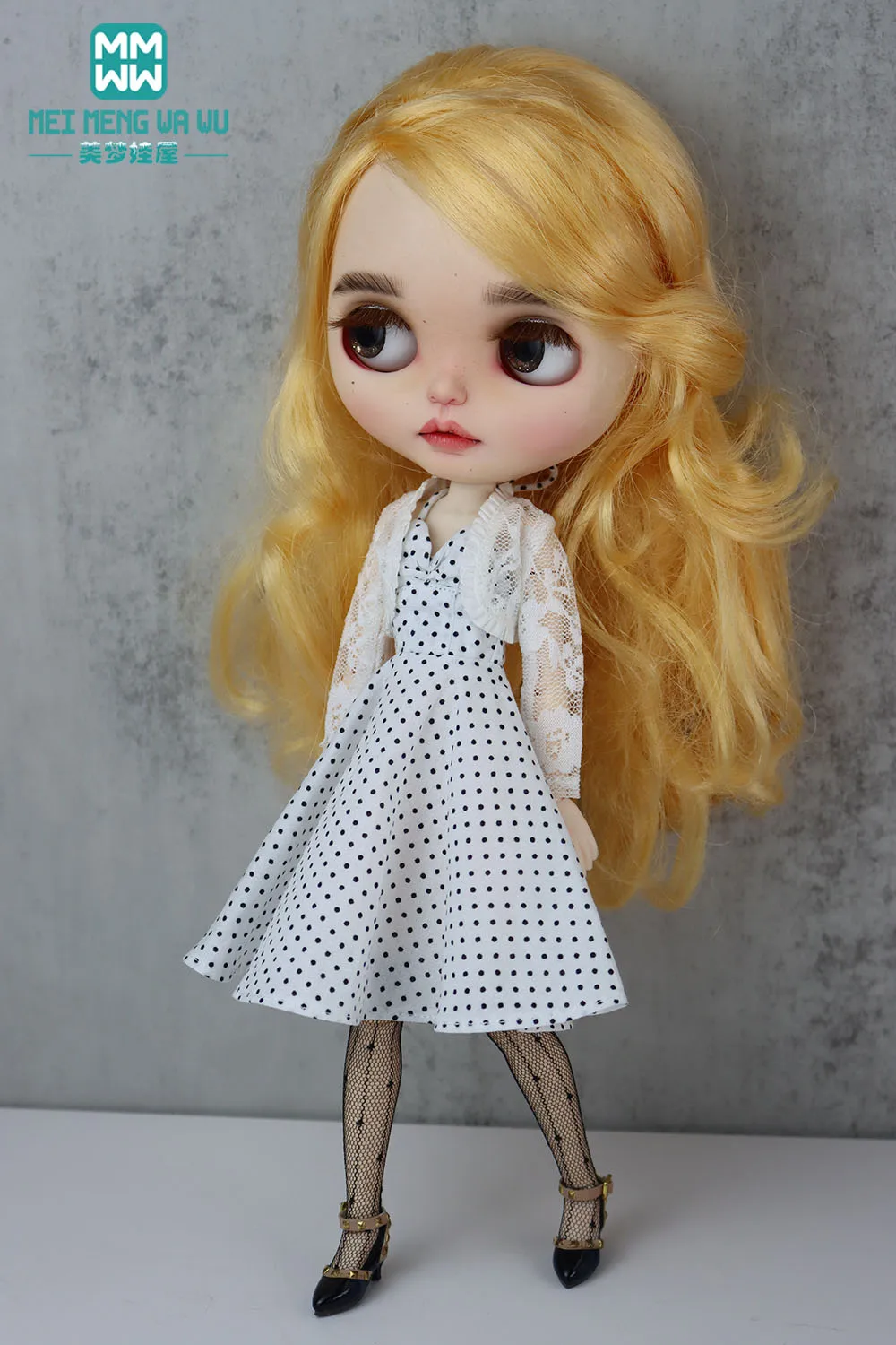 NEW 28-30cm Blyth Azone OB22 OB24 Doll Clothes Fashion Suspender Skirt Halter Dress