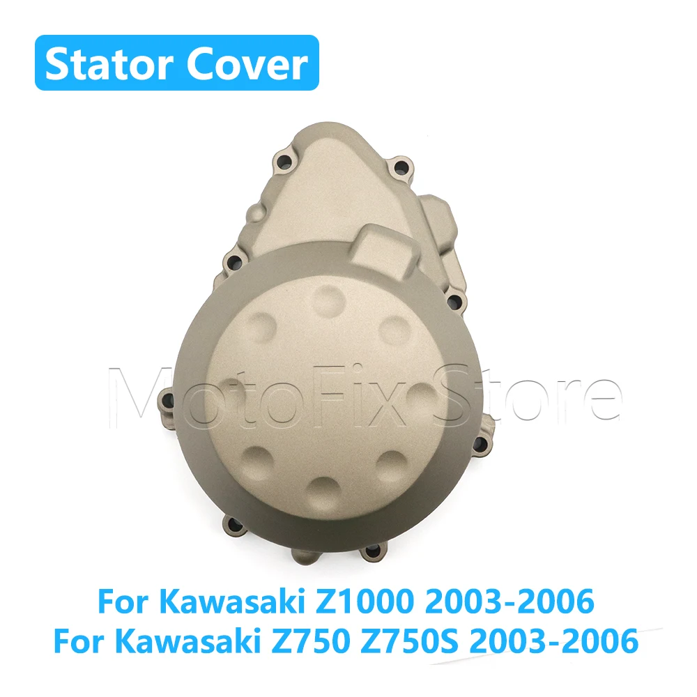 

Motorcyle Left Engine Stator Crankcase Cover For Kawasaki Z1000 Z750 Z750S 2003 2004 2005 2006