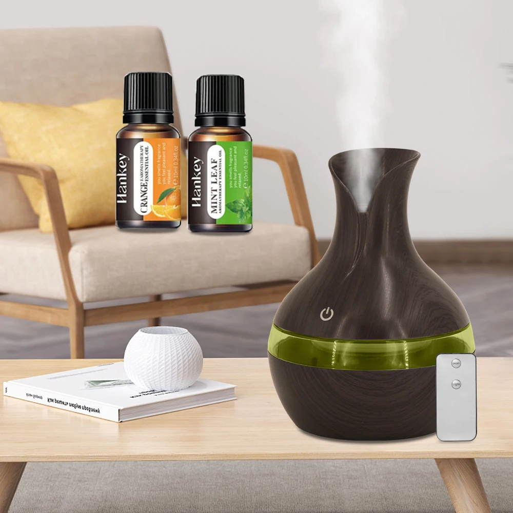 

Smart Cool Mist Humidifier with Remote Control 7-Color Night Light Auto Shut-Off Ultra Quiet Diffuser for Home Decor & Wellness