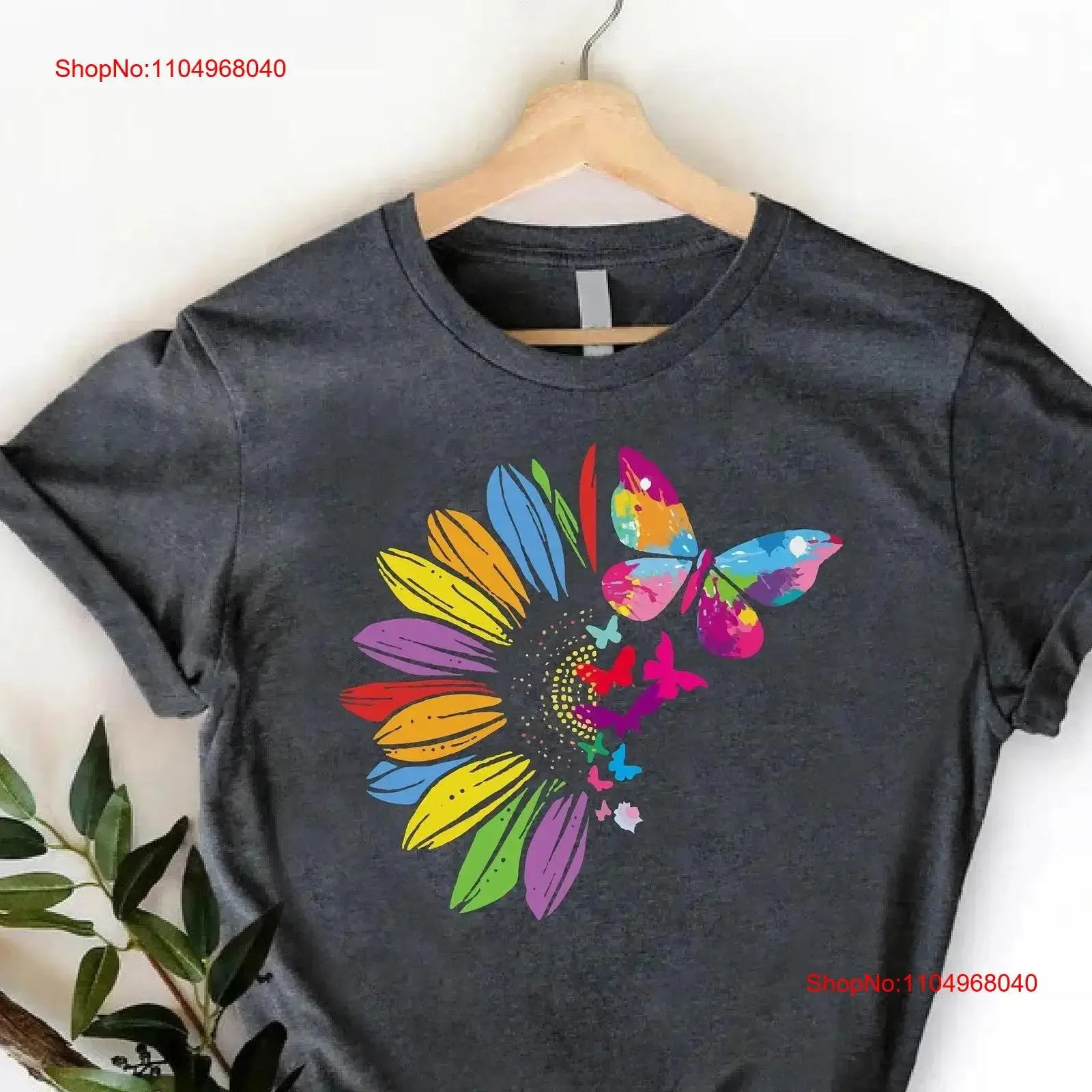 

Live Your Truth T Shirt LGBTQ Pride Colorful Sunflower Month Gay Lesbian Rainbow Equality vintage Washed Top For Everyday Wear