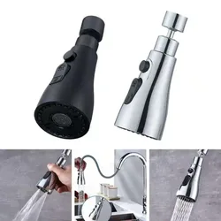 3 in1 Kitchen Replaceable Faucet Sprayer Nozzle ABS Durable Water Tap Water Basin Sink Shower Spray Head Multifunctional Hydrant