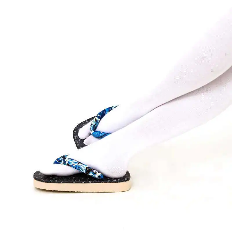 Japanese Traditional Original Geta Snow Camel Straw Slippers Work Geta Sushi Restaurant Sandals Flip-Flops Snow Camel Slippers