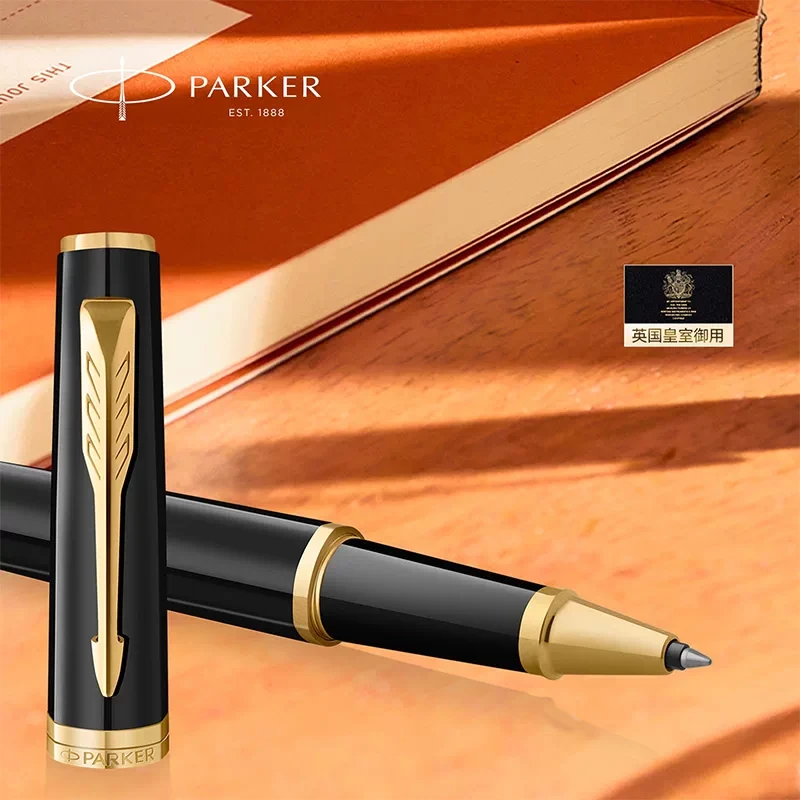 New Arrival PARKER Meridian Series Rollerball Pen, Luxury Exquisite Black Signature Pen Business Office Gift