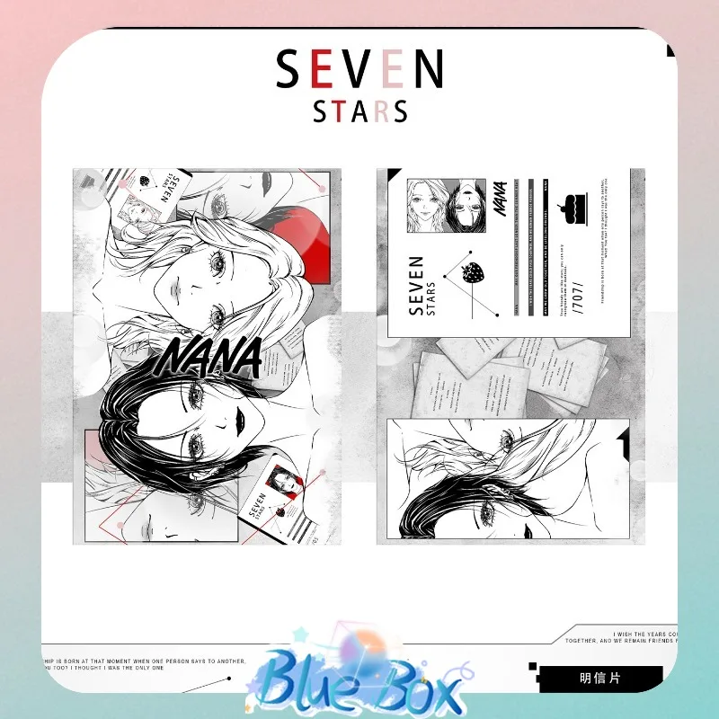 

【Double Nana】 NANA Osaki Nana & Komatsu Nana –Doujin Merchandise Badge Pin Acrylic Stand Postcard Collectible Gift Set