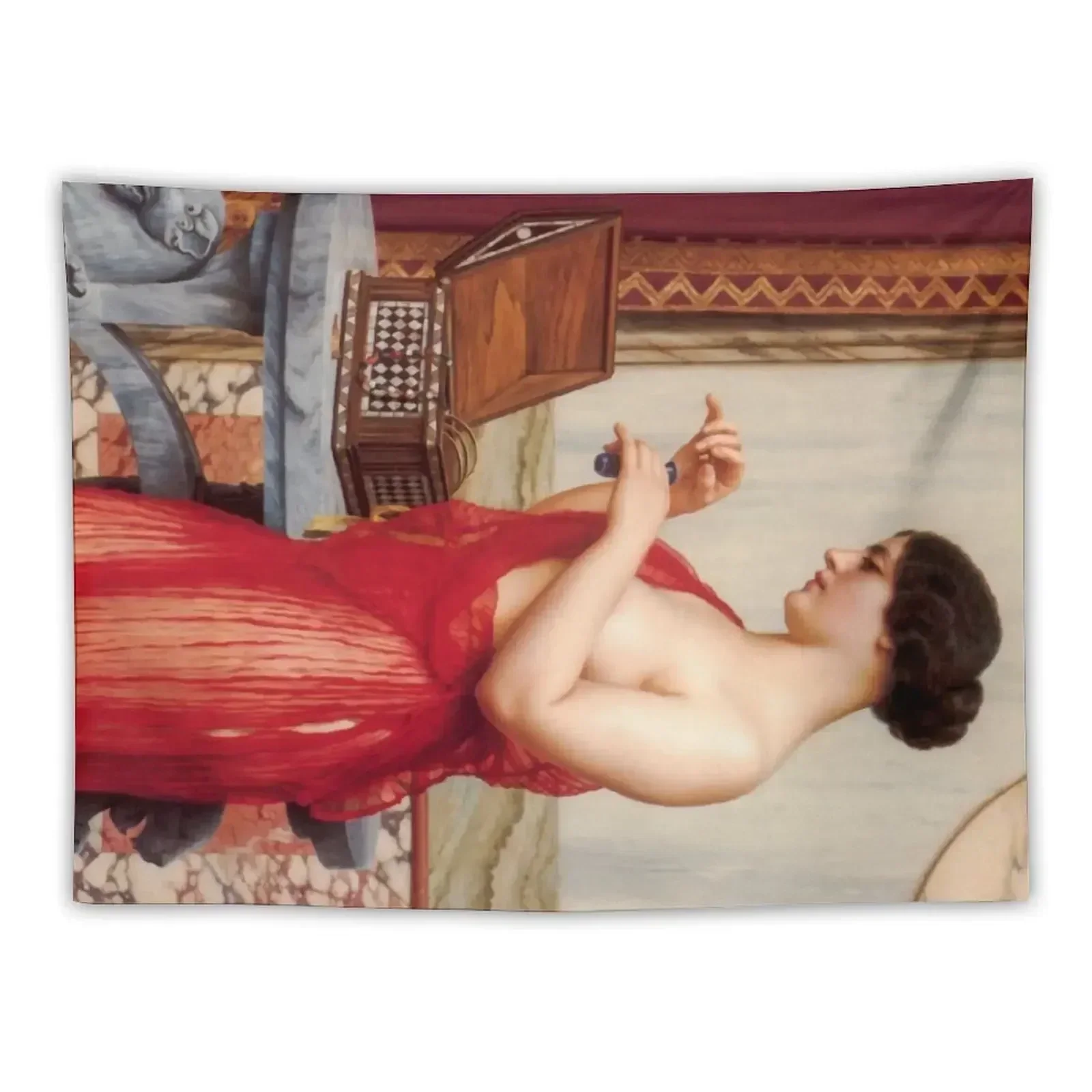 The New Perfume by Godward Tapestry Wall Mural Cute Decor Room Design Tapestry