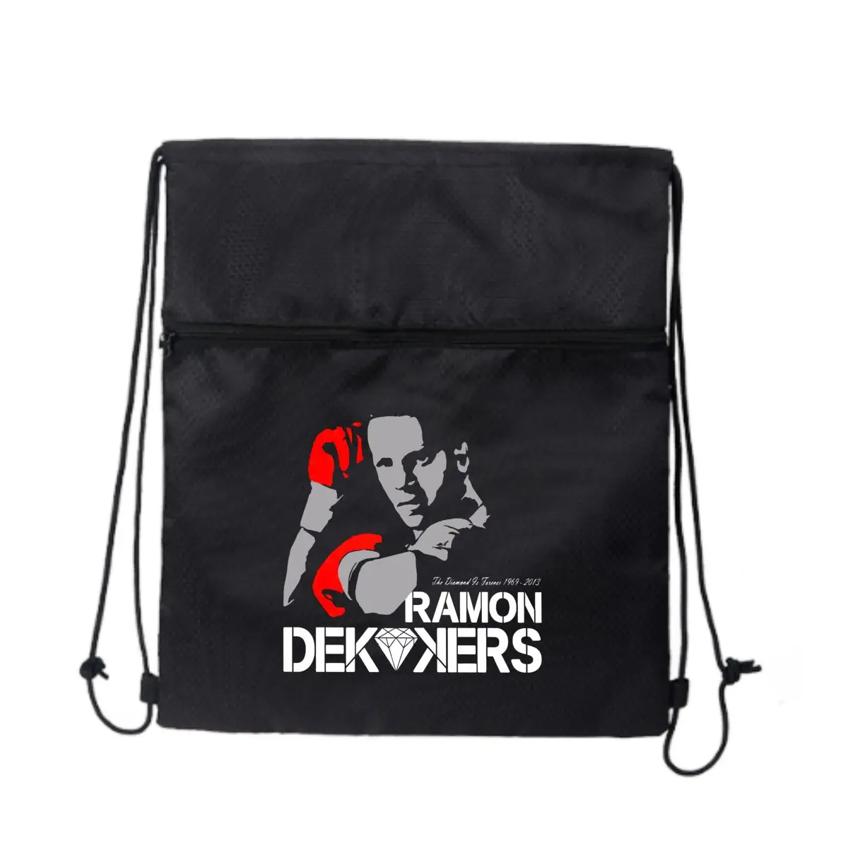 

Ramon Dekkers Спортивный рюкзак на открытом воздухе с карманом на шнурке Простой рюкзак Мужской и женский рюкзак для фитнеса