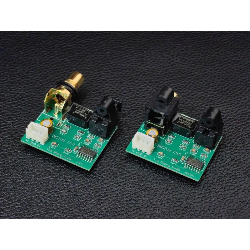 Placa de salida coaxial de fibra de audio SPDIF, reproductor de CD, computadora, transmisión digital, CD-ROM del sistema Duffy