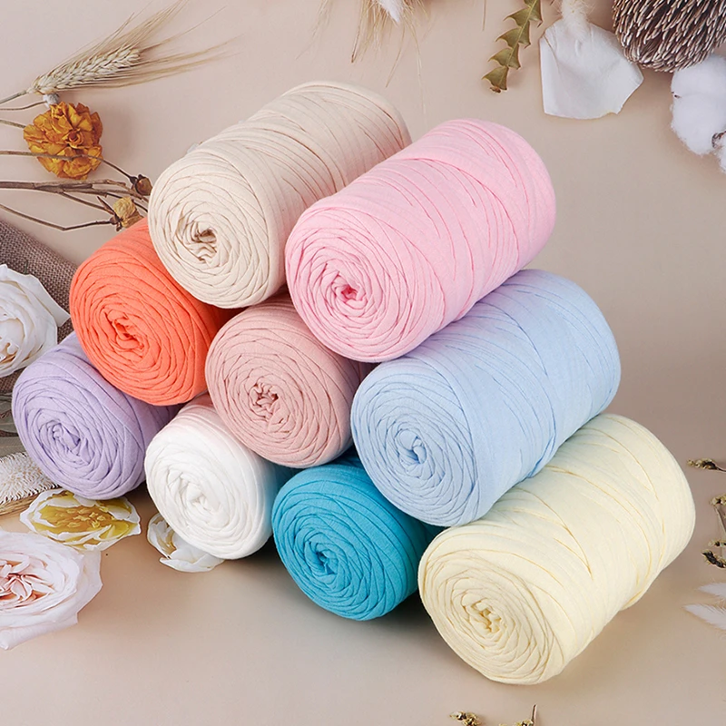 1PCS Woven Fabric Knitted Yarn Used For Hand Made DIY Bags Blankets Cushions Dolls Handicraft Crochet Projects