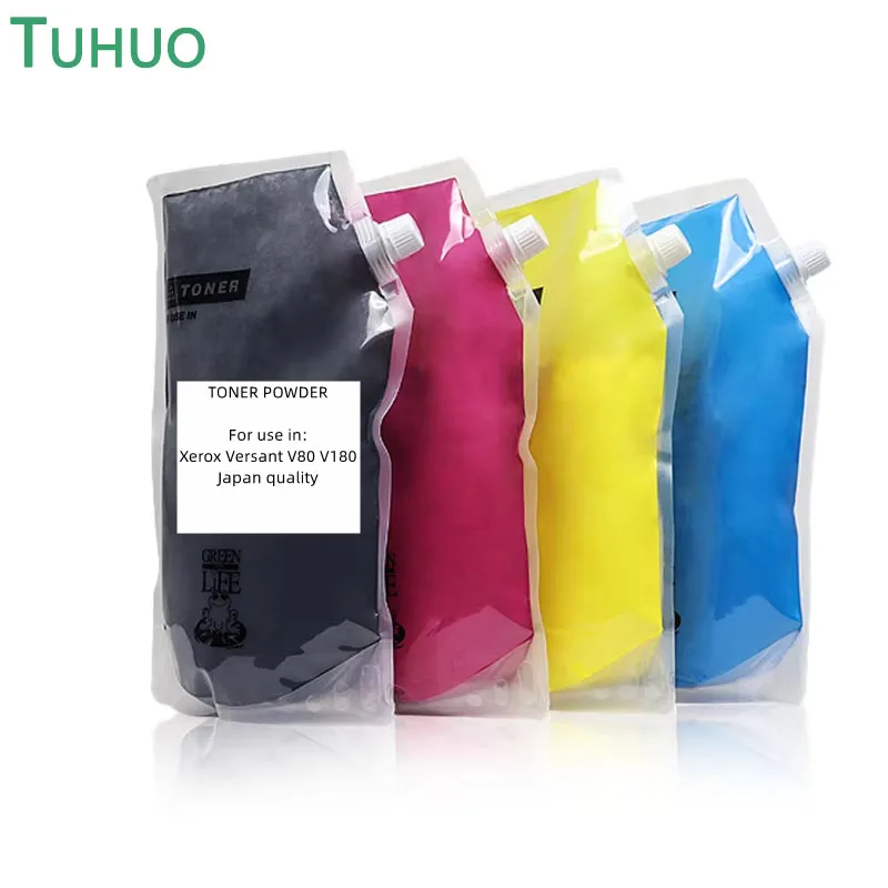 

500g V80 Toner Powder Compatible for Xerox Versant V80 V180 V280 Copier Toner Powder Press Copier Refill Toner Cartridge CMYK