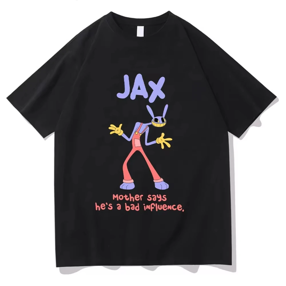 Jax Purple Rabbit Anime Print T Shirts Funny Digital Circus