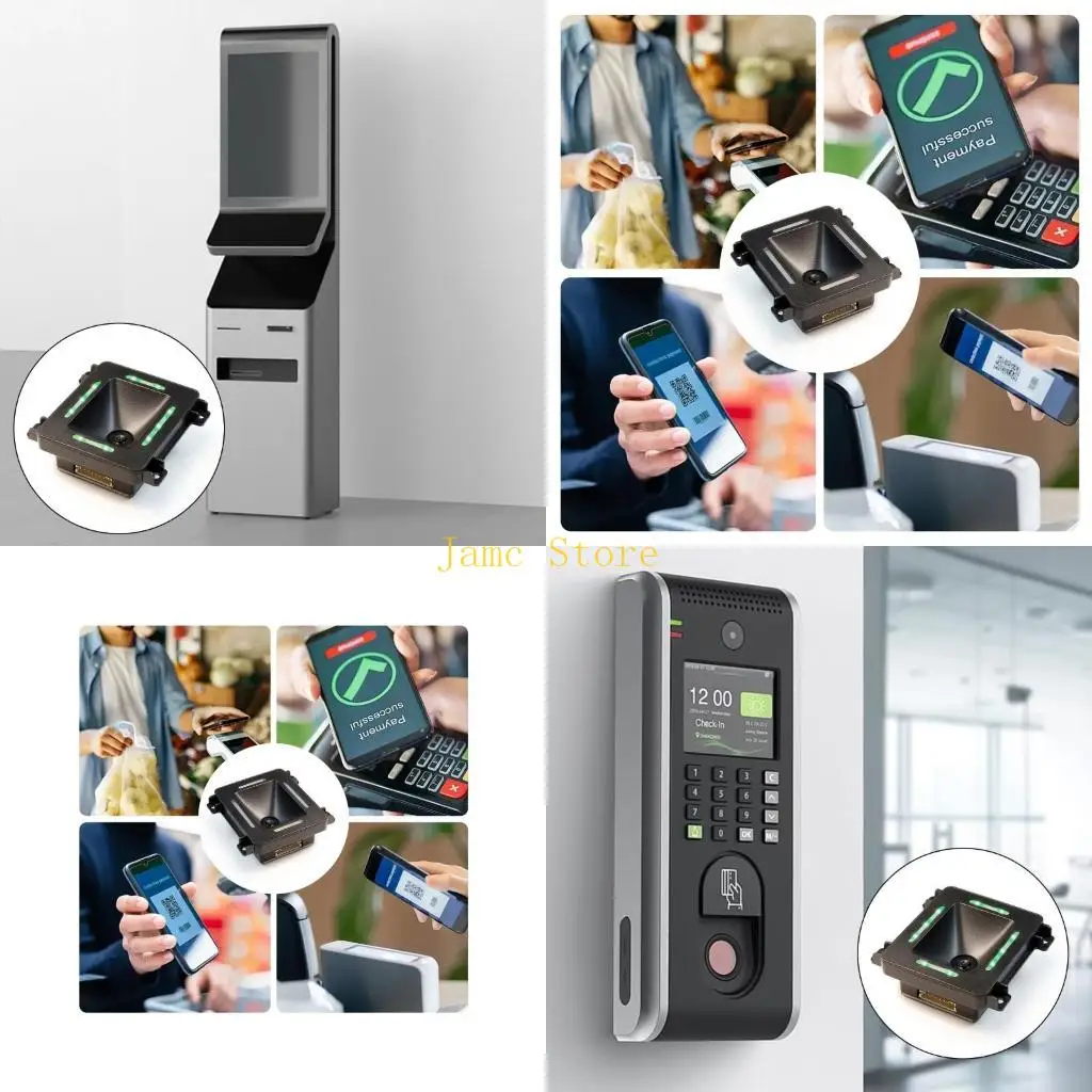 

LX0B Embedded QR -код модуль модуль USB Serial Port Scanner Scanner