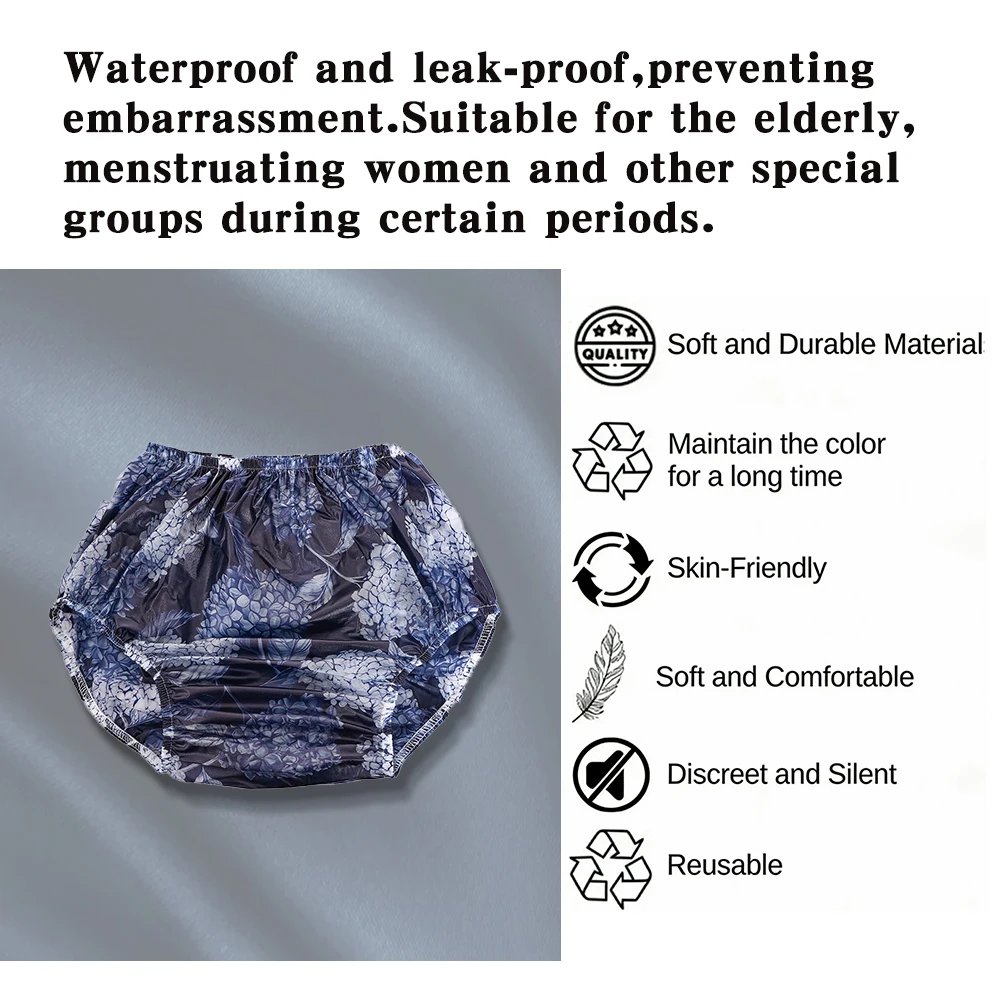 Adult diapers are soft, skin-friendly and leak-proof, suitable for women during menstruation and the elderly sick in bed.