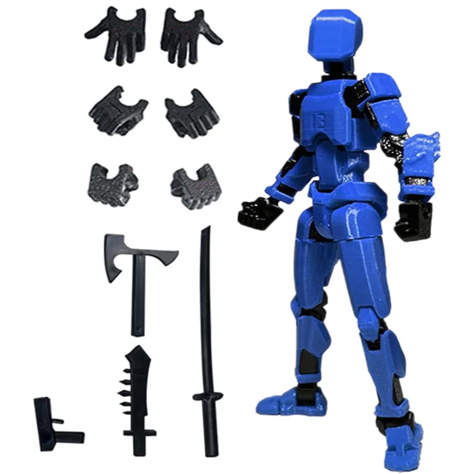 Mannequin imprimé en 3D, modèle factice, Robot à changement de forme mobile multi-articulé, figurines d'action 2.0, jouets pour enfants, cadeaux d'anniversaire