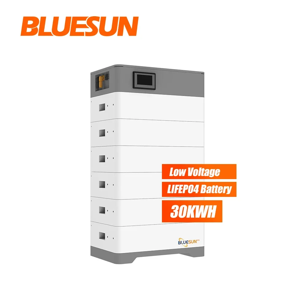 Bluesun power wall solar battery lithium 400AH 500AH 600AH 48V lifepo4 battery 200Ah stack lithium battery