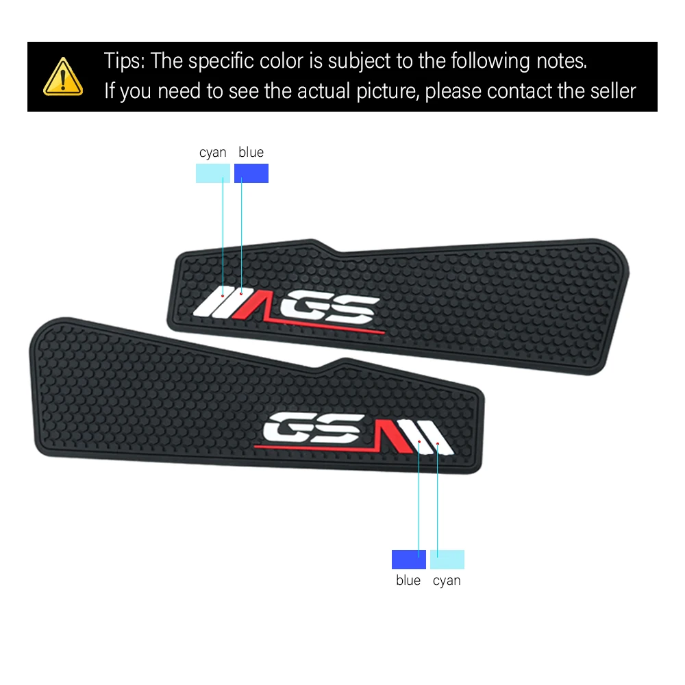 For BMW F 750 GS 850 F750GS F850GS 2018-2024 Motorcycle Fuel Tank Side Protection Pad Rubber Anti-slip Sticker Knee Tank Pads