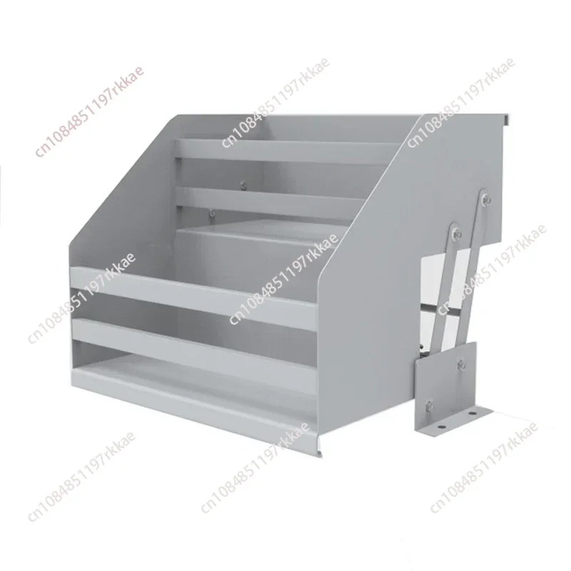 

Lifting cabinet basket, kitchen rack, drop-down thickened seasoning rack