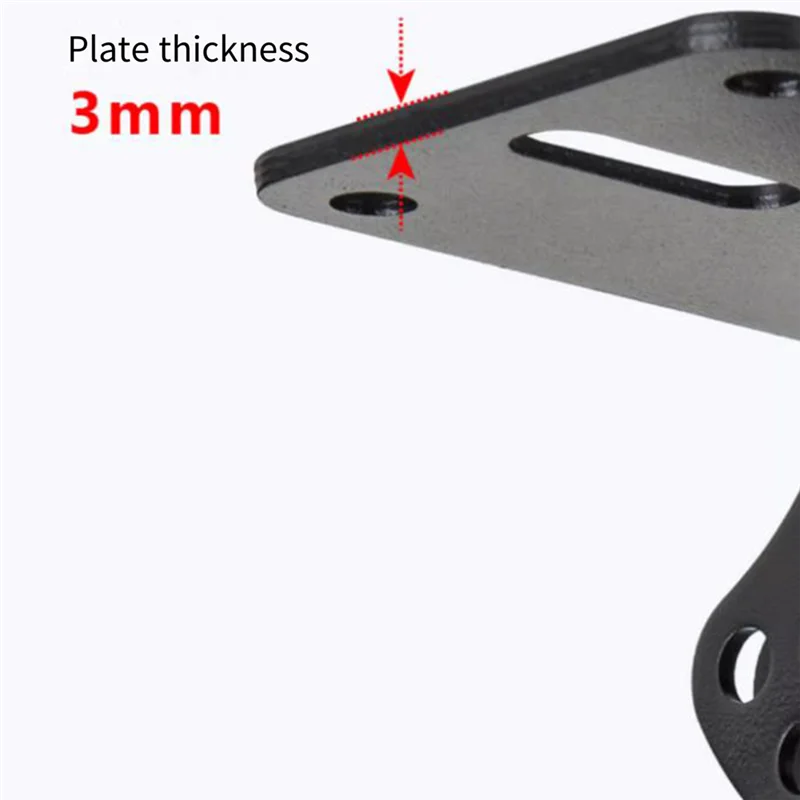 

2Pcs Speaker Wall Mount Bracket Screw Pendant Bracket Bracket Speaker Ceiling Rack Surround KTV Hanger Rings Easy Install