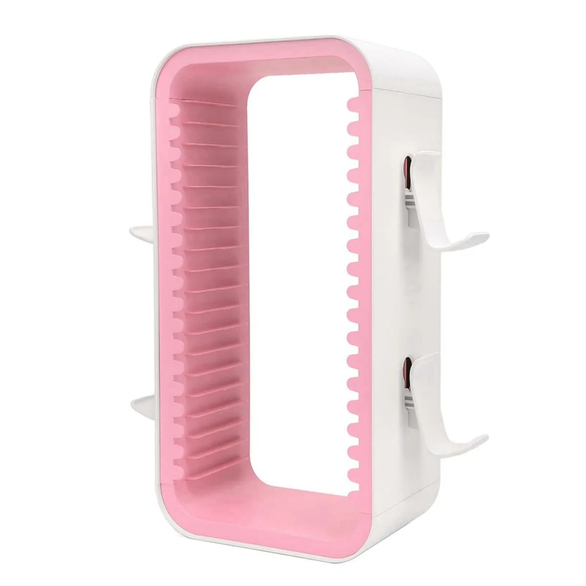 TYMQ لعبة تخزين الرف للتبديل PS4 PS5 لعبة القرص حامل لعبة القرص الرف ل Xbox متعددة الوظائف القرص الرف الأبيض الوردي