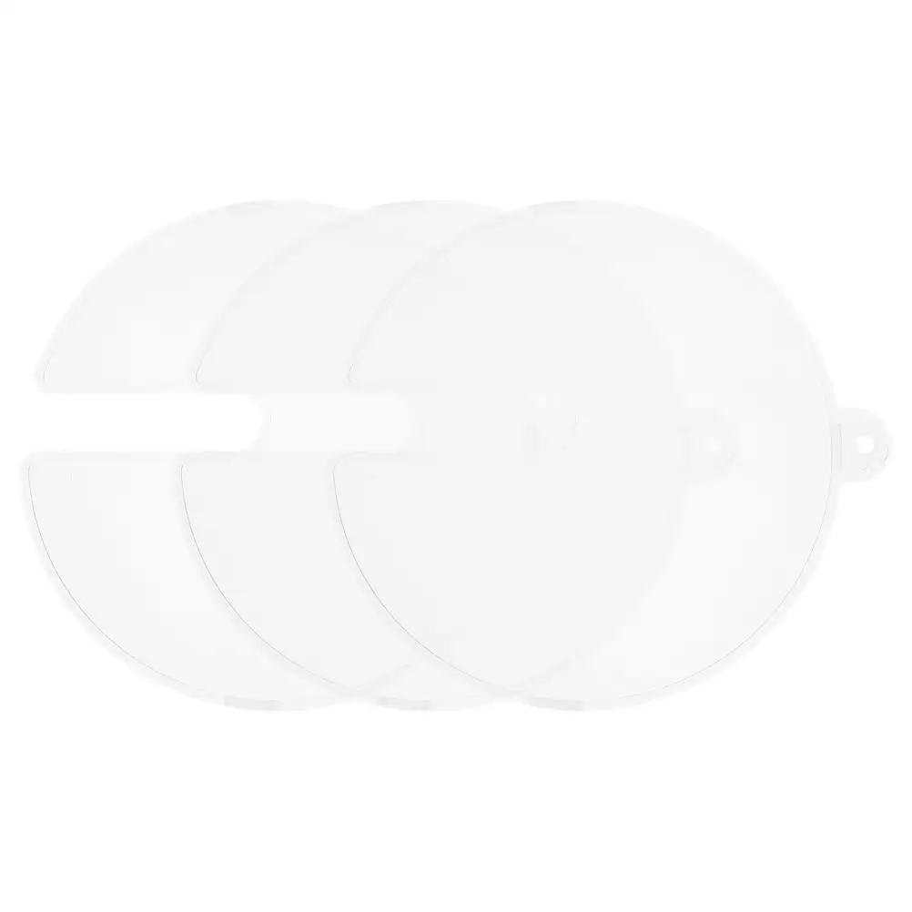 

3 Pcs Bowl Splatter Guard Covers for Cream Eggs Anti Mixing Bowl Anti Overflow Cover Overflow Kitchen Tool Blender Whisk