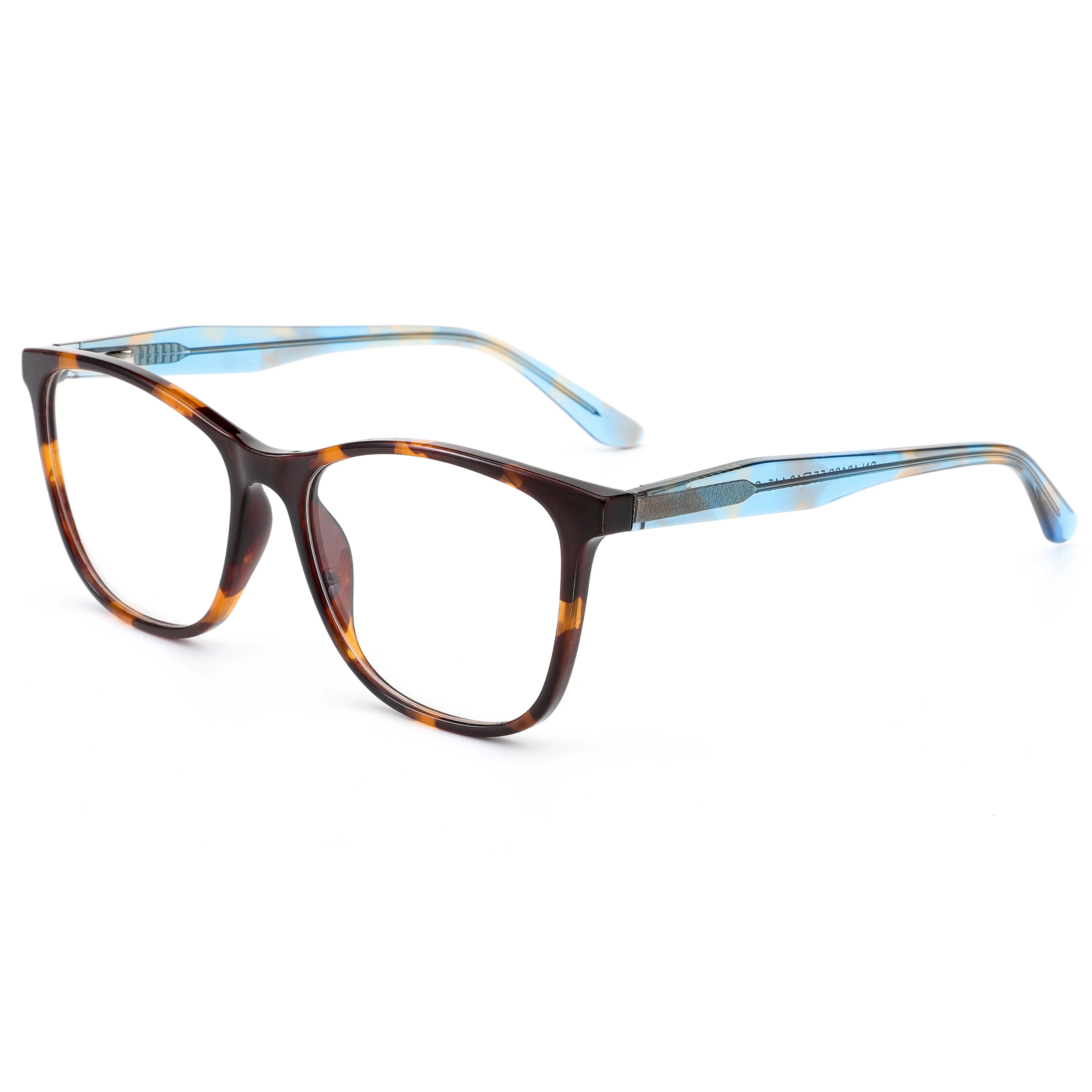 

Fashion Cat Eye Glasses Frames for Women Acetate Y2K Trendy Prescription Lenses Ready Patterned Legs