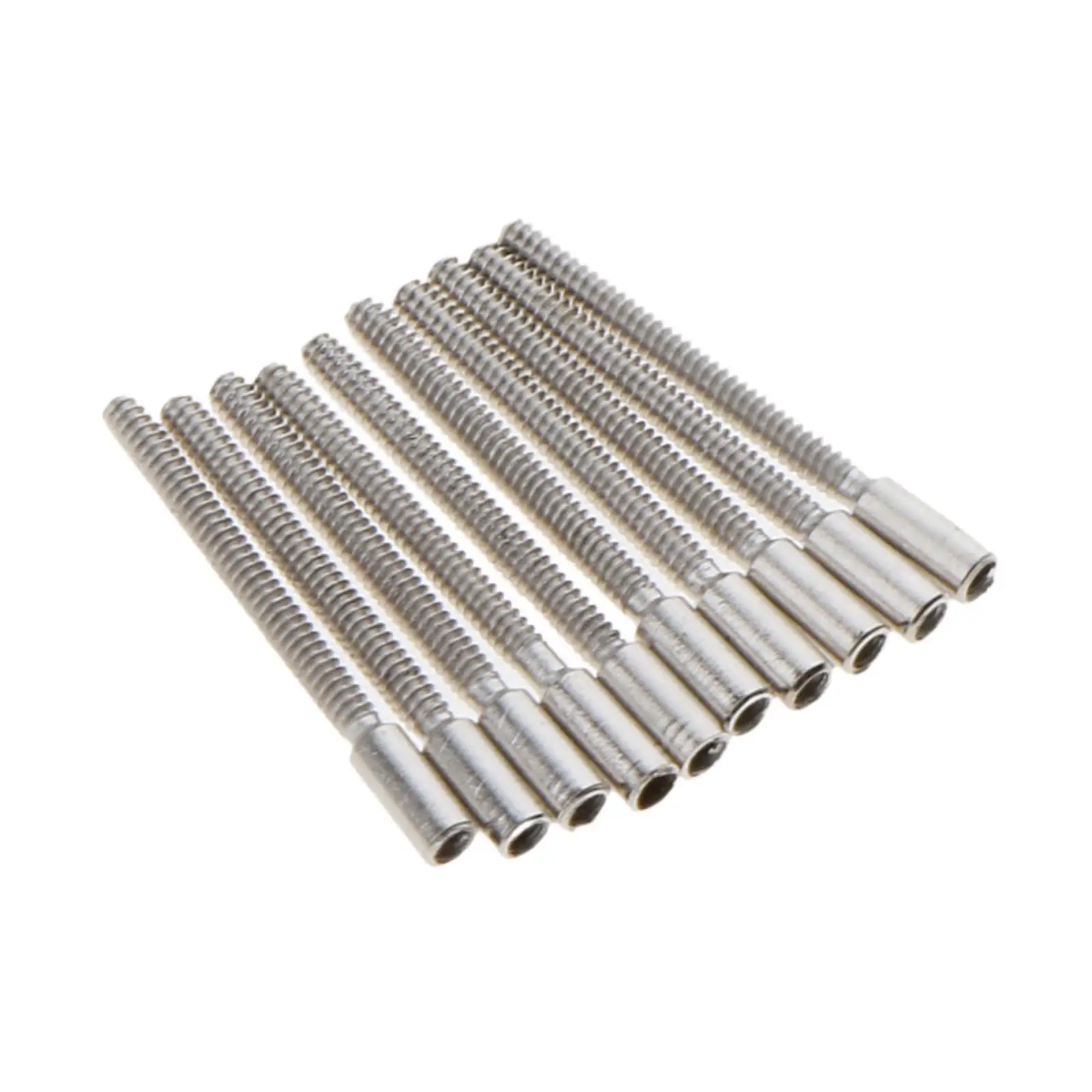 10x Watch Winding Stem Extenders Compact 0.9mm Watch Extension Bar Repair Accessory for Movement
