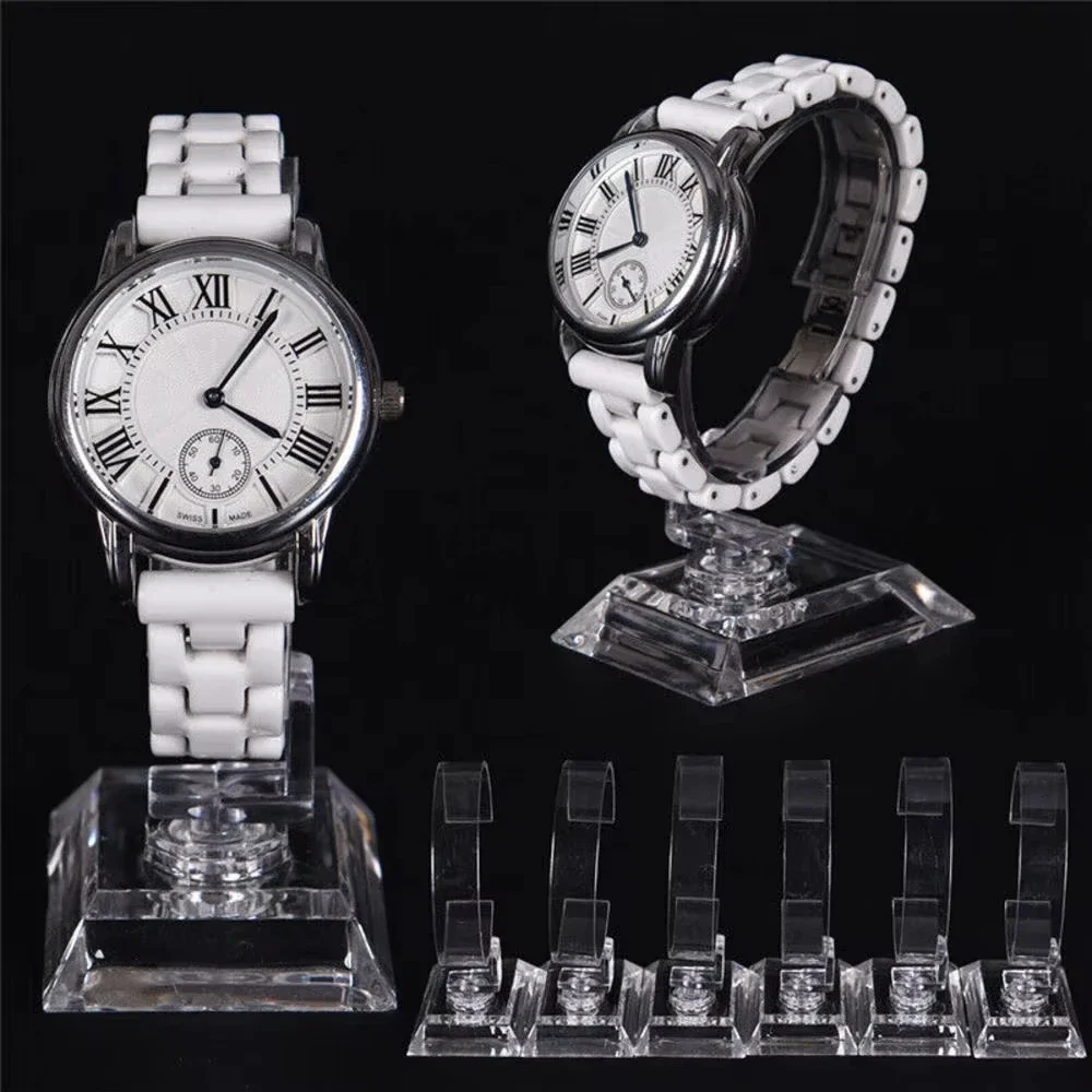 Wholesale Transparent C‑Ring Watch Display Rack Transparent Bracket Counter Display Rack Watch Bracelet Display Props