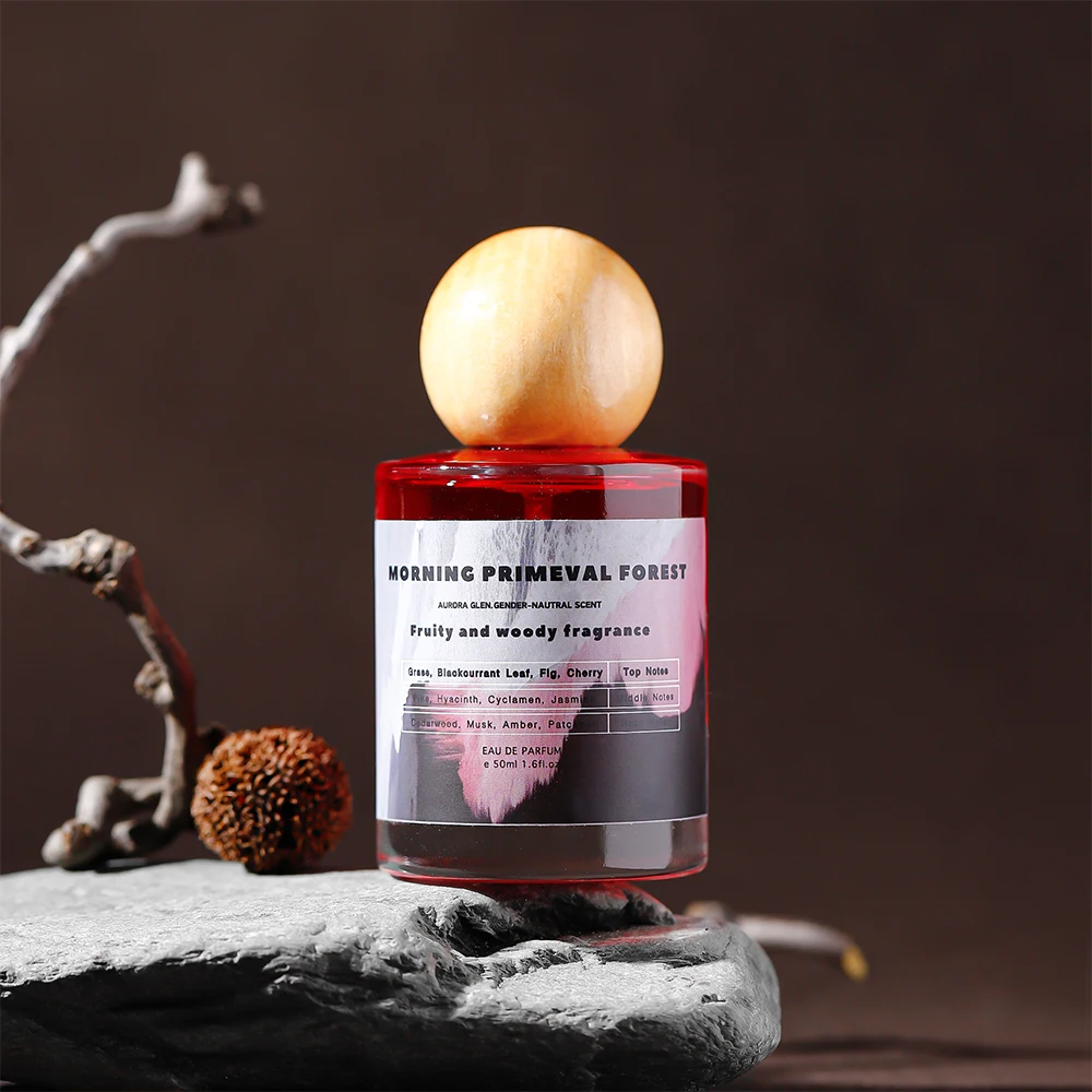 

Morning Primeval Fig Blackcurrant EDP- Fruity Woody Unisex Perfume with Cedarwood Musk Amber women and man Fresh Forest Scent