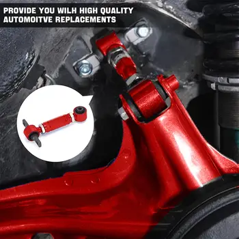 適用於 1996-2000 年本田思域 EK EG 的高性能前上控制臂 + 後輪外傾角可調套件 10 最佳銷售 思域EG車身套件 - №5