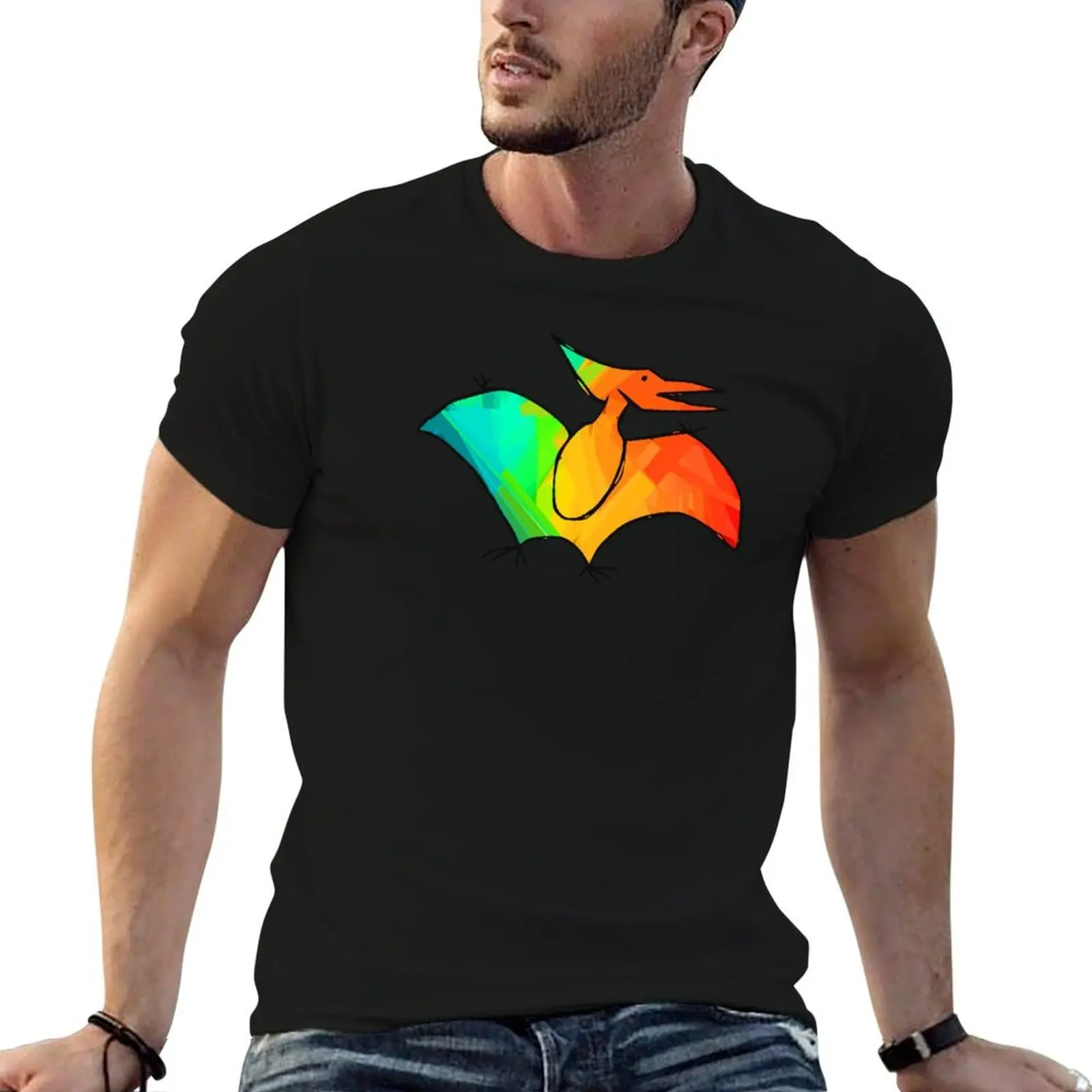 Crappy Pterodactyl T-Shirt cotton t shirt pack graphic t shirts for man T-Shirt