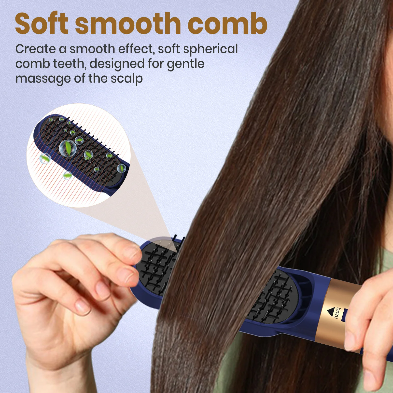 New 5 In1 Multi Hair Straightener Hair Styler Curling Iron Hair Dryer With Hair Brush Hairdryer For Hair Dryer Hair Multi Style