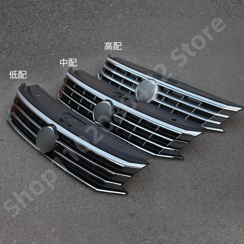 For Volkswagen VW Passat B8 2016 2017 2018 sedan/Alltrack/Variant FRONT GRILL bumper grille ABS black Grill grill