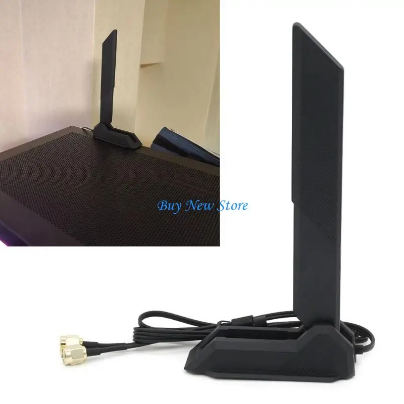 20CE الأصلي wifi6e هوائي 2.4G5G 6G TRI-BAND RP-SMA لـ Z690 M13H اللوحة الأم