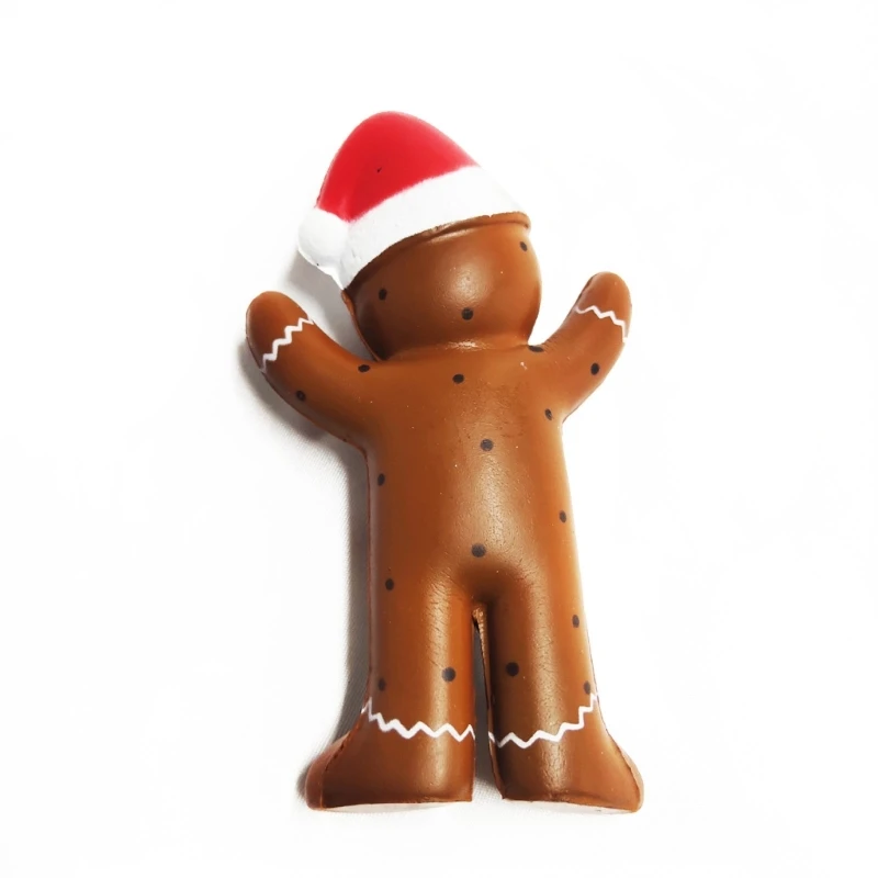 Gingerbreads Man Stress Balls Fidgety Toy Anti Stress Sensory Balls Squeeze Toy