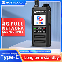 MOTOLOLA-Cell POC Wireless Remote Control Walkie Talkie, 4G, 3G, Android, Bluetooth, Mobile Phone, PTT, WiFi, GPS, Global, 8000k